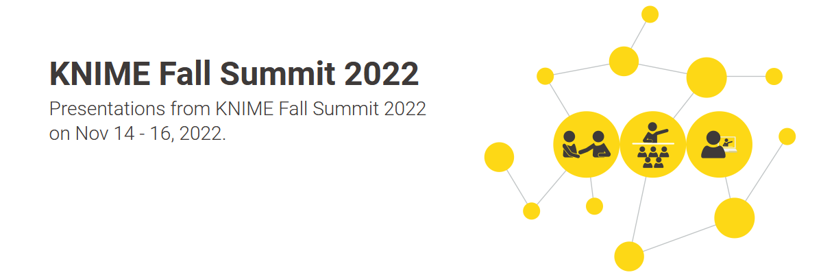 KNIME Fall Summit 2022 Presentations
