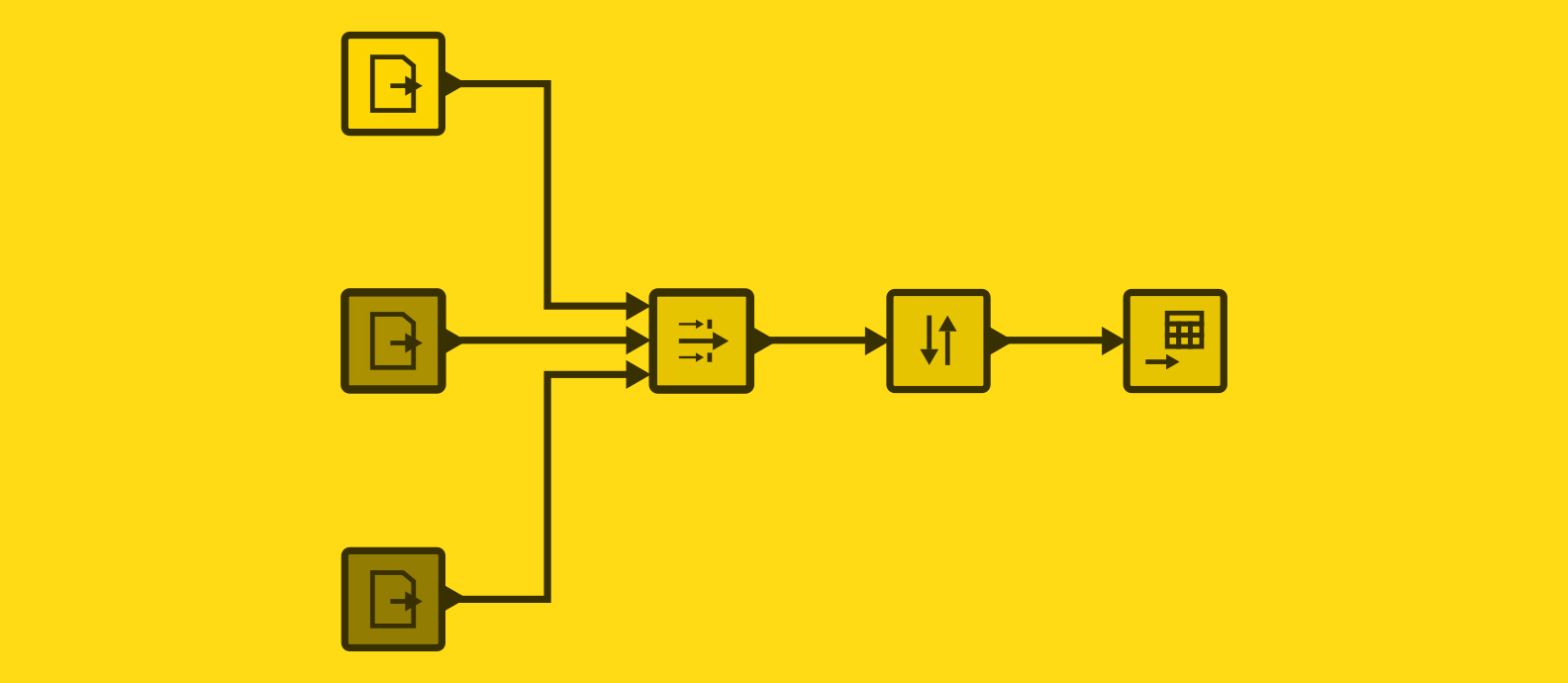 Learn how to blend data in KNIME