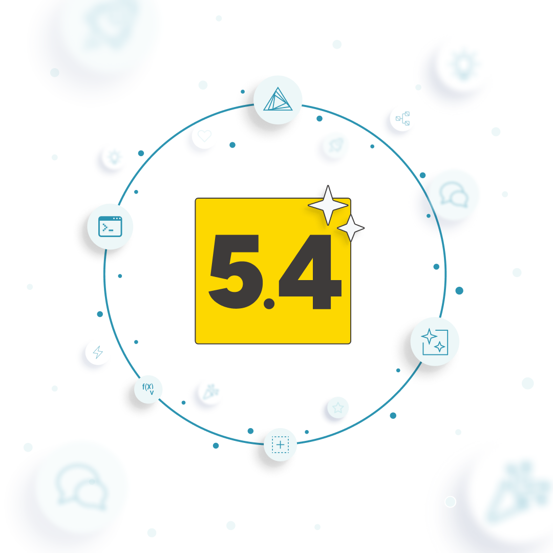 KNIME 5.4 release graphic
