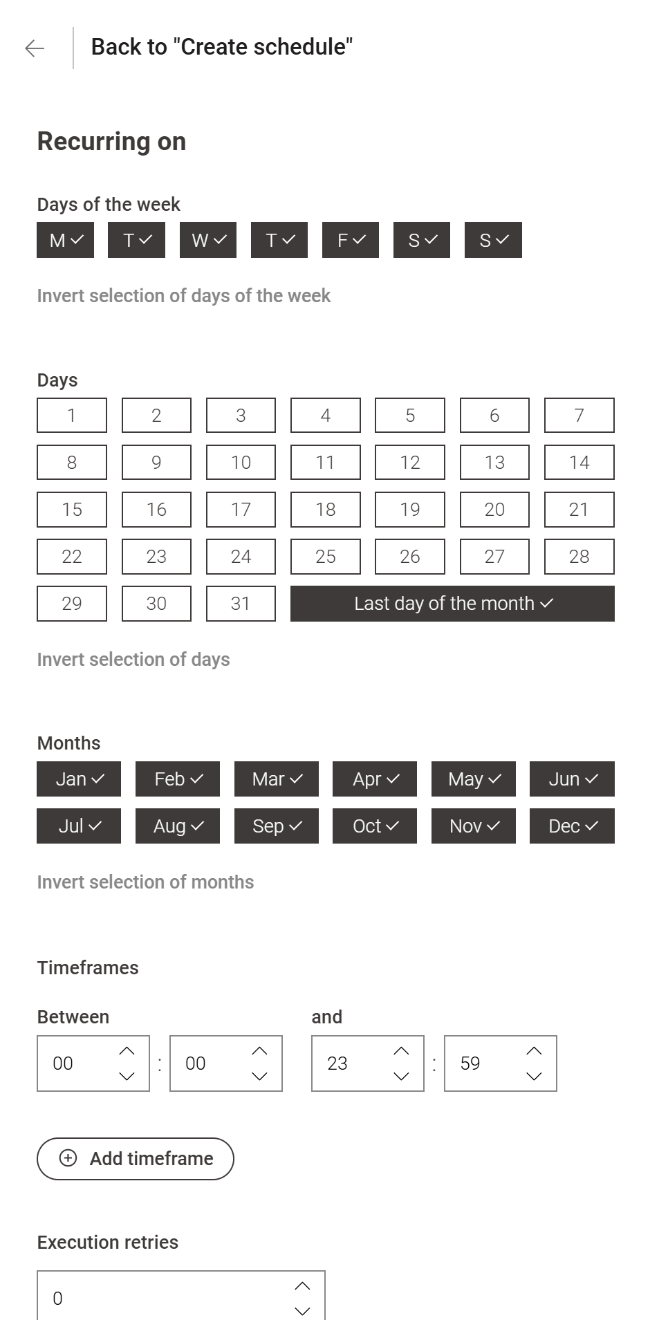 recurring graph