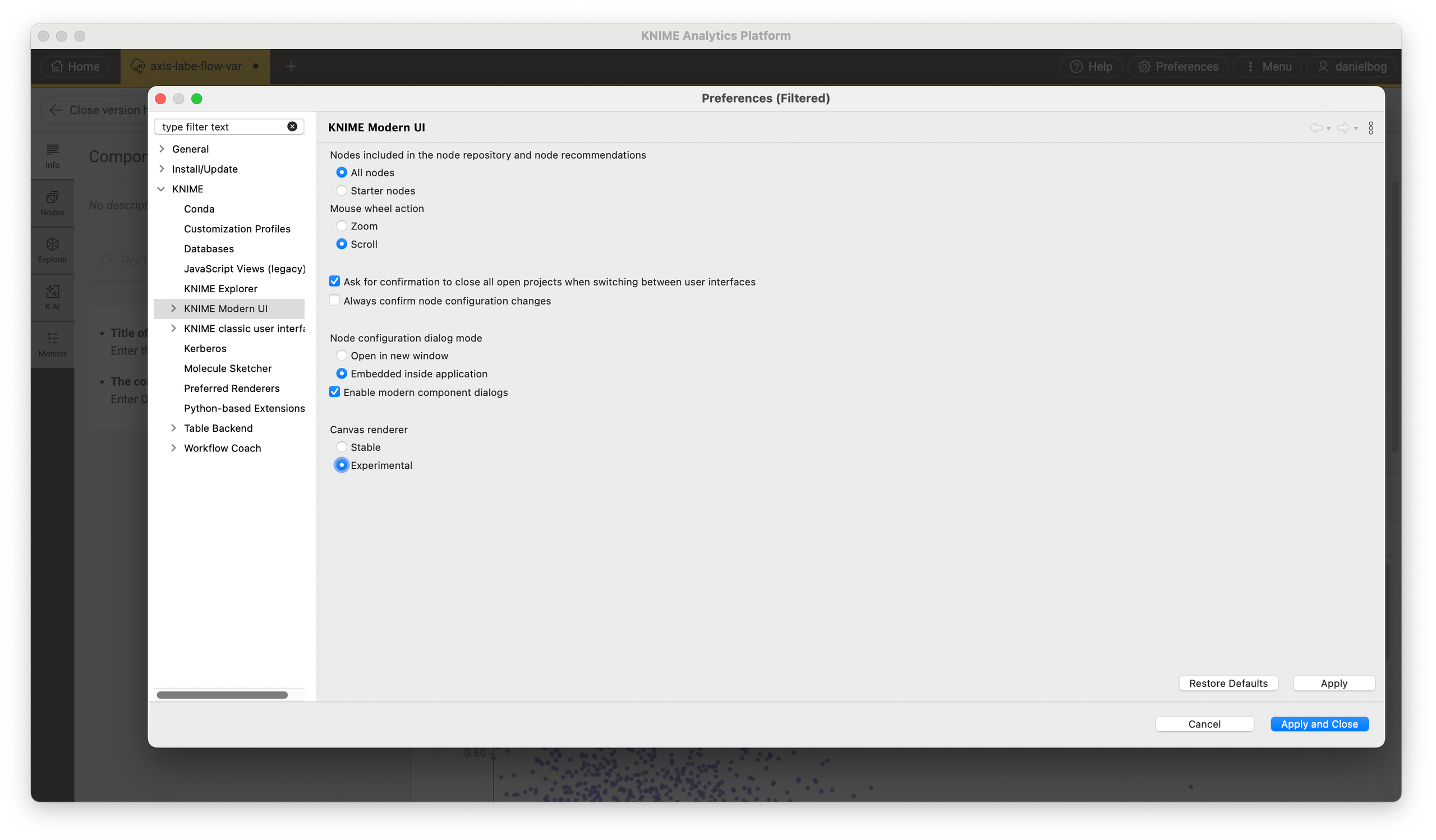 Improved workflow rendering for better workflow performance