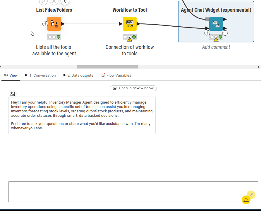 Timeline View for Agent Reasoning 
