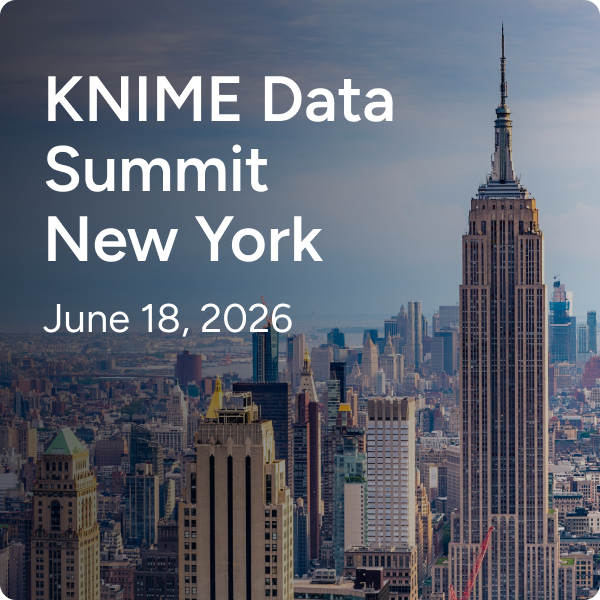 KNIME Data Summit New York