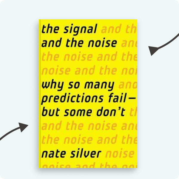 Book cover of The Signal and The Noise