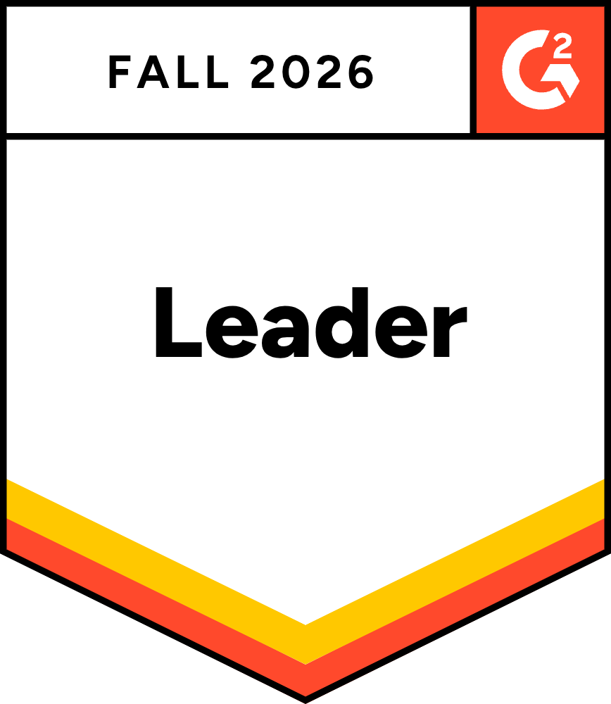 G2 Leader Enterprise Fall 2024 badge