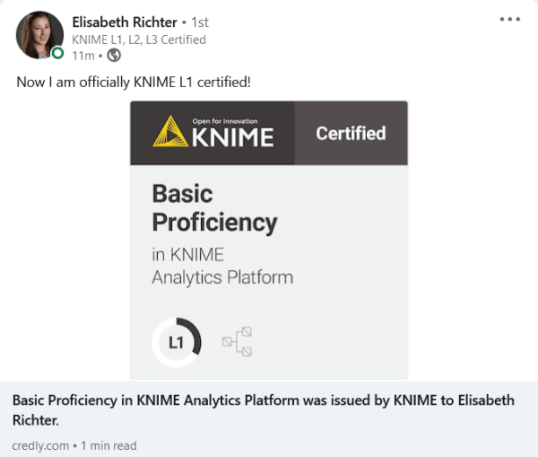 How to prepare for the KNIME L1 certification exam