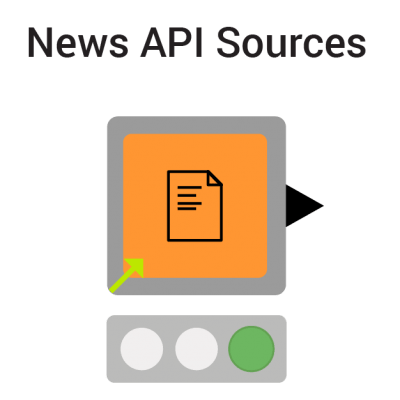 KNIME-Component-News API Sources