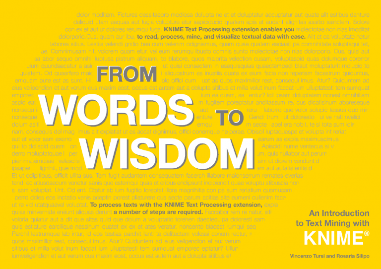 From-Words-To-Wisdom-KNIME-Book-Cover